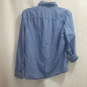 VTG Hollister Women’s Denim Shirt S Button Down Long Sleeve 35” Bust Slim Fit thumbnail 4