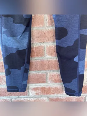 Offline Aerie Camo The Hugger Leggings Women’s Large Blue Camouflage Athletic thumbnail 6