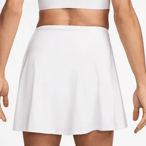 Nike Women's Dri-Fit Victory Flouncy 15" White Tennis Skort thumbnail 2