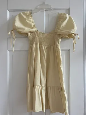 Mini Dress Yellow thumbnail 3