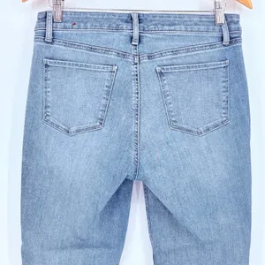 Talbots Straight Leg Jeans Womens 10P Blue Flawless Five Pocket Denim Bluebird thumbnail 5