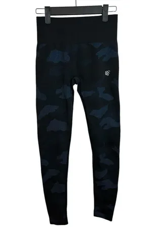 Jed North Navy Blue Top Camo Seamless Leggings thumbnail 2