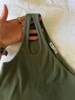 ZARA One-Shoulder Tank Top thumbnail 2