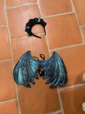 Dragon costume Blue Size M thumbnail 1