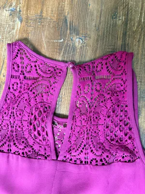 Maroon I.N. San Francisco Dress thumbnail 3