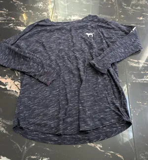 Victoria's Secret PINK Gray Long Sleeve Thin Sweatshirt Size M thumbnail 1