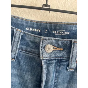 Old Navy OG Straight‎ Jeans 8 Tall High Rise Built-In Warm Medium Wash Denim thumbnail 3