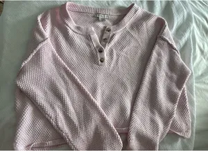 Pink sincerely Jules sweater thumbnail 1