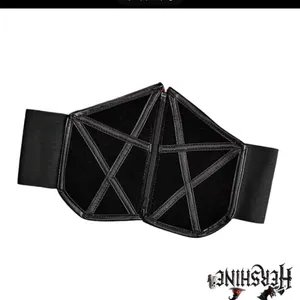 Black Gothic Corset Belt thumbnail 6