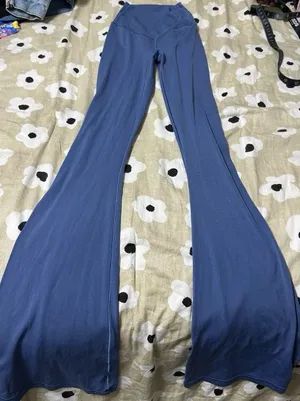 Aerie blue yoga pants thumbnail 1