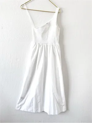 Massimo Dutti One-Shoulder White Maxi Dress thumbnail 5