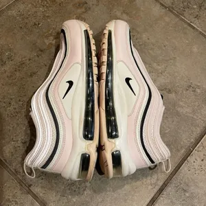 Nike Air Max 97 Pink Leather Sneaker Shoe Womens Size 9.5 921733-603 thumbnail 10