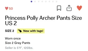 Princess Polly Pants thumbnail 4