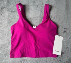 Lululemon Align Tank Top *Light Support, A/B Cup Ripened Raspberry Size 6 thumbnail 2