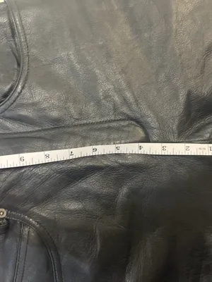 Vintage Maxima Wilson’s Genuine Leather Pants Size 4 Black 90s Y2K Straight Leg thumbnail 8