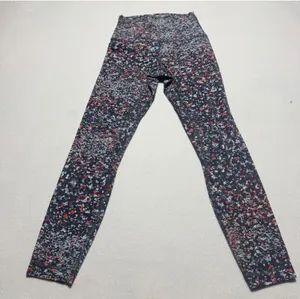 Lululemon Women's Size 4 Floral Print Leggings thumbnail 1