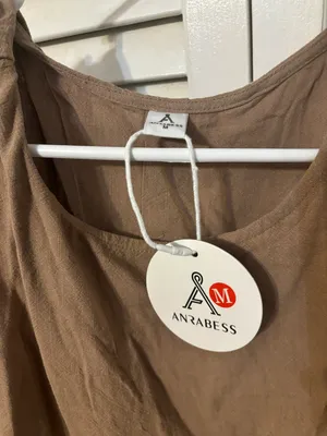 Peplum Tank Top Brown Size M thumbnail 3