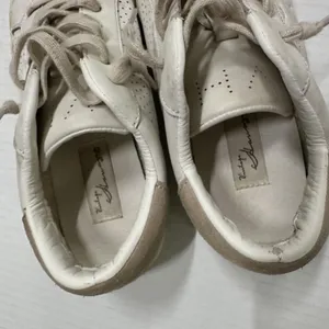 Vintage Havana Navy Shoes Womens 8 White‎ Camel Leather Star Low Top Sneakers thumbnail 3