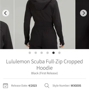 Lululemon Scuba Full-Zip Cropped Hoodie thumbnail 2