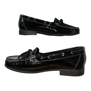 EUC CLARKS Black Patent Loafer -‎ 8 thumbnail 3