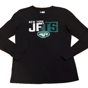 New York Jets NFL Team Apparel Long Sleeve T-shirt- Women's Medium thumbnail 1