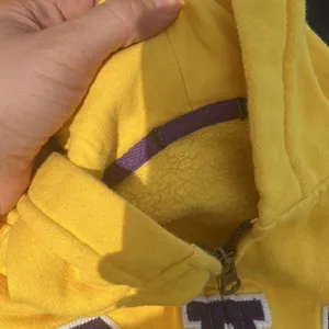 Gap Women’s golden yellow purple like Laker colored small hoodie thumbnail 2