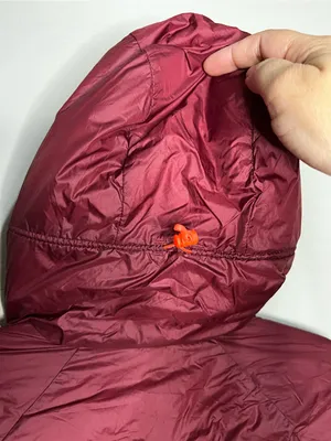 REI Co-Op Flash Insulated Hybrid Lightweight Packable Burgundy Hooded‎ Jacket thumbnail 10