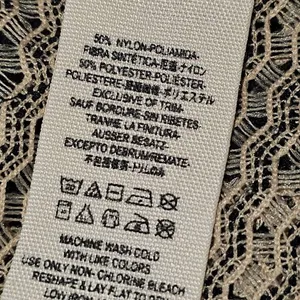 Free People‎ Womens Tan Black Lace Peplum Sleeveless Shirt Top Blouse Small thumbnail 5