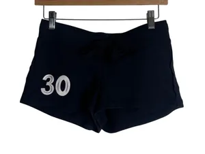 Derek‎ heart Women's Lounge Athletic micro Shorts Graphic Black Size S thumbnail 1