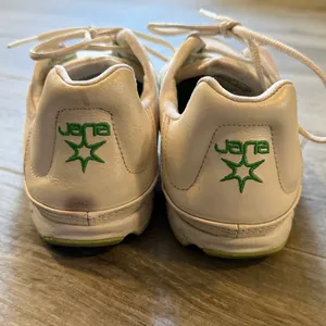 Nike Jana Star Training Shoes Women’s 9.5 M White Green Track Sneakers thumbnail 3