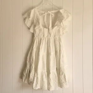 Free People Women's Undone Mini Dress - Ecru Wash Size Small NWT thumbnail 7
