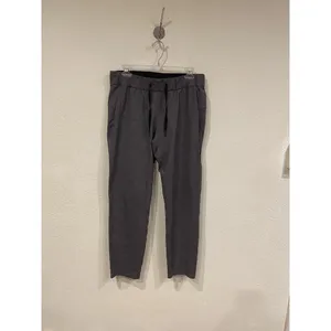 Lululemon On the Fly Jogger Pants Women 8 Gray Flecked Tapered Athletic Yoga Gym thumbnail 2