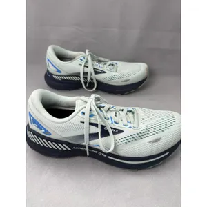 Brooks Adrenaline GTS 23 Womens 9.5 Wide D Running Shoes Mint Navy 1203811D471 thumbnail 4