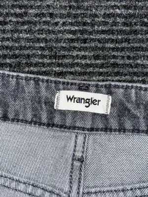 Wrangler Womens Heart Patch Wanderer Flare Jeans High Rise Black 28 x 34 Western thumbnail 9