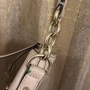 Kate Spade Pinky Beige Pebble Leather Crossbody Purse and Card Wallet Set thumbnail 8
