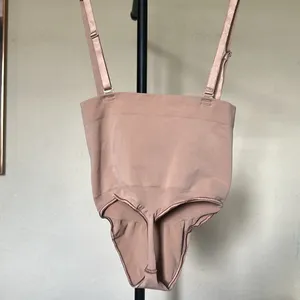NEW‎ SKIMS Core Control High Waisted Thong Ochre Size M with straps thumbnail 2