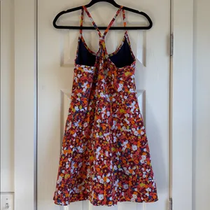 Outdoor Voices | Red Paprika Blooms Patter Exercise Dress Size Medium thumbnail 7