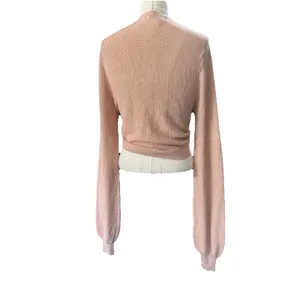 Beach Riot Kenzi Sweater Medium M Rose Cloud Pink Knit Pullover Cozy Designer⁠ thumbnail 5