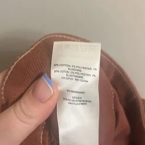 ✨Aritzia Wilfred Free Modern Cargo Burnt Orange Sz 0 Pants✨ thumbnail 9