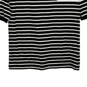 Gap T-Shirt Dress Size XS Black White Striped Womens Blended Fabric‎ LS Pullover thumbnail 5