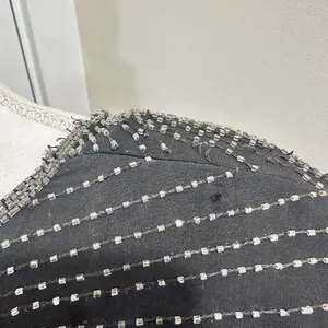 Vintage 80s Stenay Woman‎ Black Silk Beaded Sequin Cocktail Shift Dress Art Deco thumbnail 9