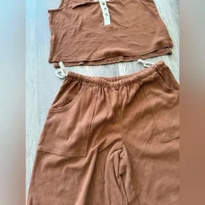 NWOT FREE PEOPLE FP BEACH Matching Bermuda And Cropped Top Matching Set Small thumbnail 3