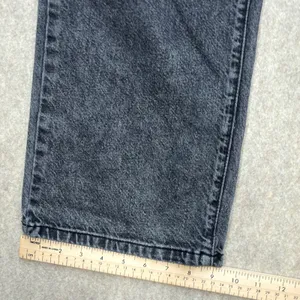 Love Soho Women 4 Gray Acid Wash Y2K Grunge Wide Leg Low Rise Skater Girl Jeans thumbnail 9