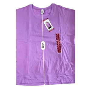 90 Degrees by Reflex Lounge Modal Top Sweatshirt Purple XL NWT‎ Athleisure thumbnail 7
