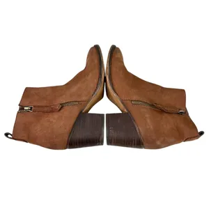 Blondo Waterproof Leather Booties Brown 8.5M Double Zipper thumbnail 10