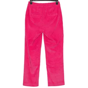 Vero Moda Corduroy Hot Pink Wide Wale Pants Medium 32 High Rise Y2K Indie Retro thumbnail 5