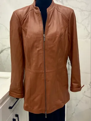 Dolce & Gabbana Genuine lamb skin leather jacket 🤎🤎🤎 thumbnail 1