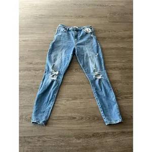 Abercrombie Curve Love High Rise Super Skinny Jeans Women’s 30/10 Washed Blue thumbnail 4