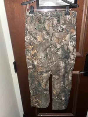 Women’s Camouflage Cargo Pants - Realtree-style Camo - Size 18 (XXL) thumbnail 2