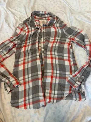 SO perfectly soft flannel button up shirt Multiple Size M thumbnail 1
